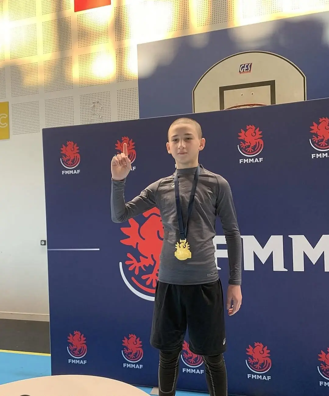 Médaille pour un jeune du club